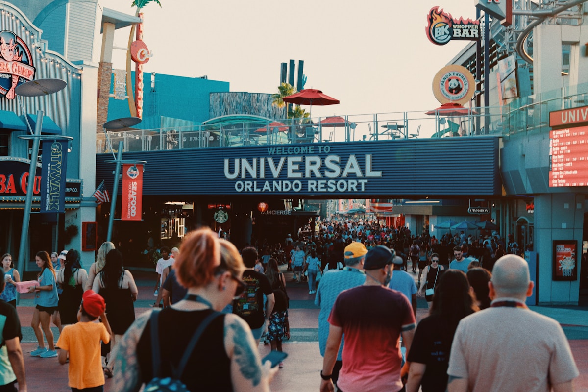 Universal CityWalk entertainment district at Universal Orlando Resort